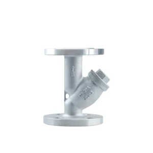 Cf8 DN25 Manual Low Pressure Flange Stainless Steel Api Standard Y strainer In Valve