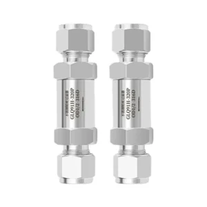 Check Valve 1/8 1/4 3/8 1/2 6000psi and 3000psi Flange Inner Thread Outer Thread NPT PT G Thread Stainless Steel Check Valve