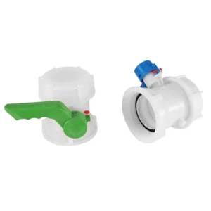 Chemical Resistant Plastic Butterfly Valve Internal Thread Industrial Manual DN40 DN100 Water