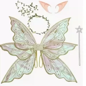 Children’s Butterfly Fairy Wings Party Performance Props Factory Cross-border for COS