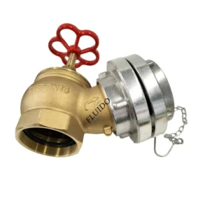 China Factory 2inch 2.5inch Brass Fire Hydrant Angle Valve
