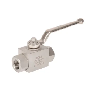 China Manufactured Stainless Steel BKH Ball Valve High Pressure 500BAR Custom OEM Support