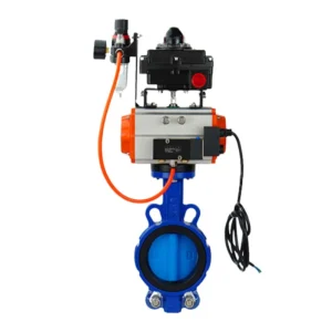 Chinese Manufacture WEIZIDOM Motorized Butterfly Valve PN16 4 Inch