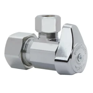 Chrome Plated Water Angle Valve Brass Angle Valve Faucet Toilet Easy Operate Valve