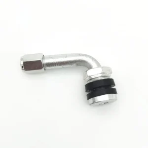 Chrome Tire Valve Stems 90 Degree Angled Valve PVR32