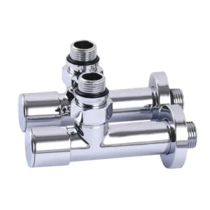 Chrome plated Angle Valves for Towel Racks OEM Customizable