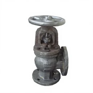 Class 125 Right Angle Globe Valve in CI Material