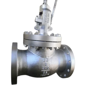 Corrosion Resistance Manual 8in 300LB Industrial Cr-Mo ASTM A217 Grade C5 Alloy Steel Shutoff Globe Valve for High-temperature