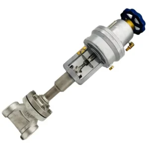 Cryogenic Emergency Shut Off Valve for LOX LN2 LAR LNG Tank Remote Control Quick Closing -196°C to +80°C SS304/316L