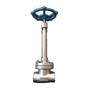 Cryogenic Pneumatic Globe Valve with Long Stem Stainless Steel Low Temperature Socket-Welding Stop Valve Shutoff Valves Product