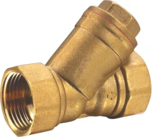 Custom Forged Brass Check Valve Y Type Strainer Water Control Valve