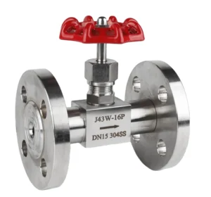 Custom J43W 16P Stainless Steel 304 316 Flanged Needle Valve