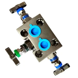 Custom Manifold Assembly Three Way Valve Manifold Instrument Needle Valve Stainless Steel 6000psi