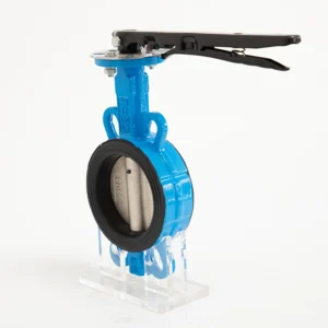 Custom Manual Medium and Low Temperatures Cast Ductile Iron Disc Lever Wafer Butterfly Valve