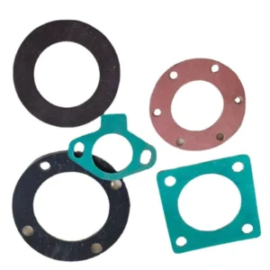 Custom Size High Temperature Asbestos Free Flexible Graphite Reinforced Composite Board Flange Joint Flat Gasket High Quality