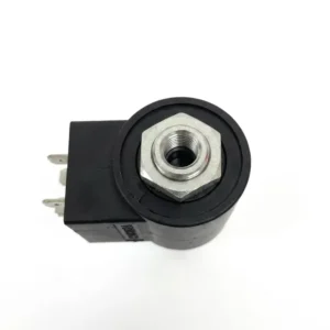 Custom Solenoid Driven Two Way Hydraulic Threaded Insert Valve Used for Low Flow Hydraulic Circuit Load Maintenance Shutoff