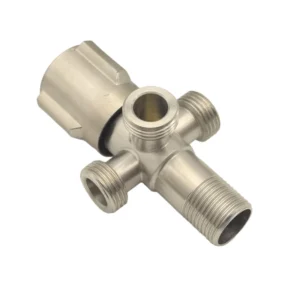 Custom Stainless Steel Angle Valve ODM Threaded Water DN15 Medium Pressure 120C