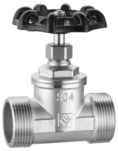 Customizable 304 Stainless Steel Manual Shut-Off Control Valve Male x Male Medium Pressure Water Gas Oil General Application