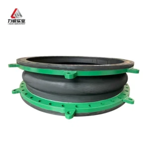 Customizable Big Size Metal Steel Flange Vulcanized Ball Resistant Flex Expans Connector Pump and Valve Expansion Joint Rubber