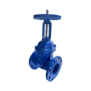 Customizable Cast Iron Flanged Gate Valves Pneumatic Power Operated Water Systems PN10/PN16 Pressure 2″~24″ Size Various