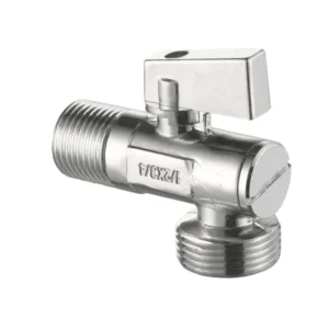 Customizable Household Multifunctional Water Faucet Angle Valve Brass 3 Way Washing Machine Angle Valve with SS Filter