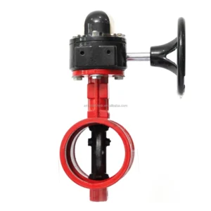 Customizable Manual Control Grooved Butterfly Valve Explosion Proof Head DN50-DN300 Water Gas Oil Media General Application