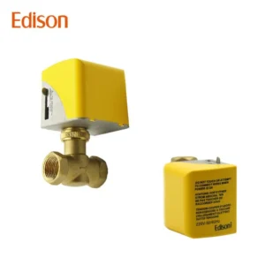 Customizable Motorized Shutoff Stop Valve Electric Actuator Brass Central Air Conditioning Floor Heating Home Commercial