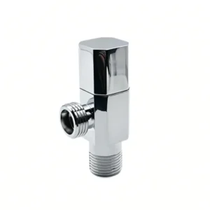 Customized Brass 1/42″*1/2″ Modern Design Water Angle Valves Faucet Accessories Eco Friendly Easy Installation for Bathroom