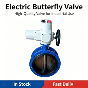 Customized High performance Flange Butterfly Valve with Actuator Spherical Cast Iron