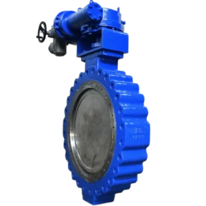 Customized OEM Automatic Shut Off Valve Double Eccentric High Performance Butterfly Valve Lug Type Connection Liquid Media