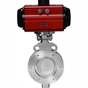 Customized Pneumatic Triple Eccentric Wafer Butterfly Valve High Performance Made in China