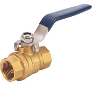 D1027 Manual Water Ball Valve OEM Brass BSP Connection 16 BAR 5-Year Warranty