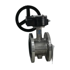 D341X-16P Flange Type Butterfly Valve Stainless Steel 304 Body and Disc