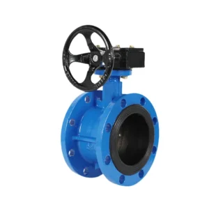 D341X 16Q Manual Turbine Flange Two Way Soft Seal Butterfly Valve New Product Type with Improved Features