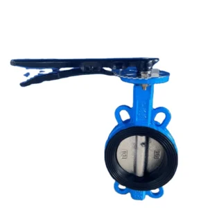 D71X Manual Butterfly Valve Clamp Soft Seal Ductile Iron Pipeline Control Valve Switch
