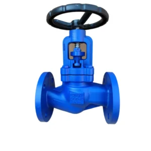 DIN 3202 F1 Cast Iron Globe Valve PN16 GGG40 2Cr13 Stem Seat for Water Steam Pipe