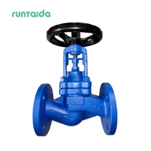 DIN PN16 PN40 High Temperature Resistance Heat Transfer Oil Cast Steel Bellow Seal Globe Valve