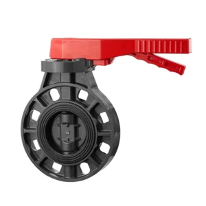 DIN Standard PN16 Industrial UPVC Butterfly Valve