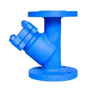 DIN Y Strainer GL41H GL45H Cast Steel Flange Manual DN40 High Temperature Filter Valve for Steam Heat Transfer