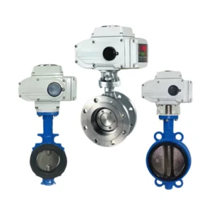 DN100 4″ Electric Actuator EPDM Wafer Stainless Steel 304 PN16 On/Off Water Butterfly Valve General Application OEM CN
