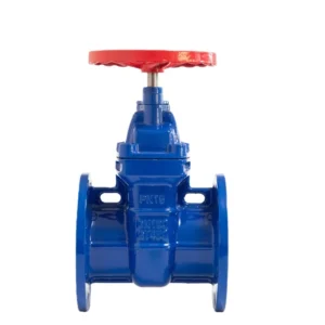 DN100 PN16 Industrial Cast Iron Gate Valve Durable Hard Seal Manual Rising Stem Non-Rising Stem Gate Valve