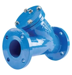 DN125 Cast Steel QT450 PN16 EN13709 Flange Port Y Strainer