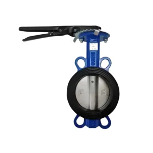 DN125 Ductile Iron Wafer Butterfly Valve with Lever PN16 for Water System