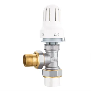 DN15-DN25 Angle Brass PPR Radiator Valve 1/2 Fully Automatic Electric Constant Temperature Household Temperature Control