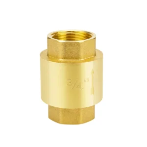 DN20 3/4″ Inch BSP Back-flow Prevent Brass Non-Return One Way Valve Water In-line Spring Check Valve