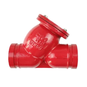 DN200 ASIN Cast Iron Ductile Iron Waste Valves Groove Y Strainer