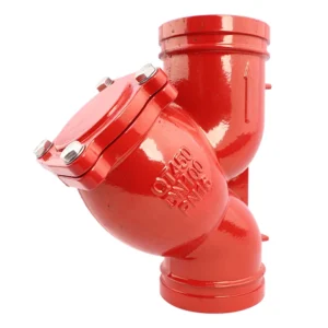 DN200 Ductile Iron Y Type Strainer Manual Control Water Filter Flange Ends Valve