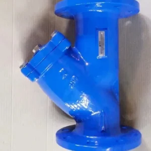 DN200 PN16 Ductile Iron Y Strainer DIN Standard Flange End High Temperature Industrial Water Supply Treatment Pipeline Filter