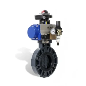 DN200 Stainless Butterfly Valve for Pneumatic Screw Board Weld Bio fuel Filtration Process Equipment Water Media DN65