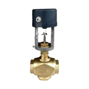 DN25 24V Electric Linear Actuator 2 Way Control Water Valve with Shutoff Structure OEM Customizable Zone Valve